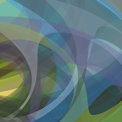 Image showing Abstract fantasy shapes background. Vector, EPS10