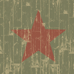 Image showing Fist - revolution symbol. Grunge, EPS10.