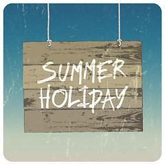 Image showing Summer holiday poster. Vector