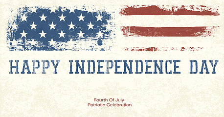 Image showing Fourth Of July Patriotic Celebration Background. Vector, EPS10