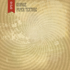 Image showing Grunge sunburst background. Vector, EPS10
