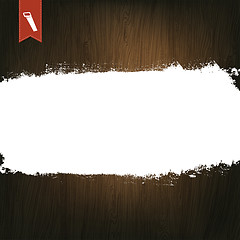 Image showing Wooden Background, With Space For Text.