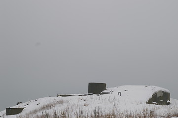 Image showing German bunker from World war ll in Frederikshavn in Denmark.