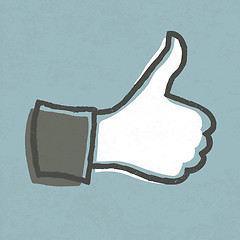 Image showing Thumb up 