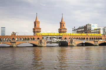 Image showing Red Bridge in Berlin Germany