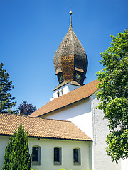 Image showing Church in Wessling Bavaria Germany