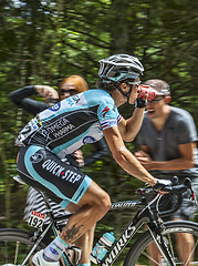 Image showing The Cyclist Sylvain Chavanel- Col du Granier 2012