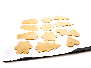 Image showing Gingerbread cookie dough