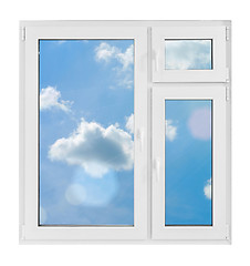 Image showing Plastic window