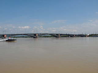 Image showing Rhine river in Mainz