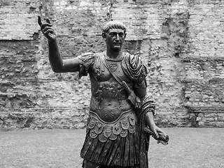 Image showing Emperor Trajan Statue