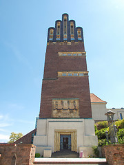 Image showing Wedding Tower in Darmstadt