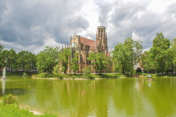 Image showing Johanneskirche Church, Stuttgart