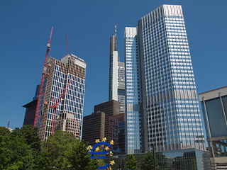 Image showing European Central Bank in Frankfurt