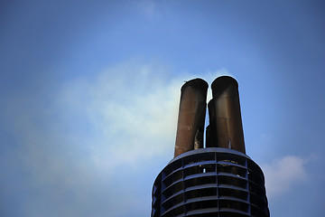 Image showing Boat Chimney