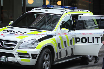 Image showing Police Vehicle