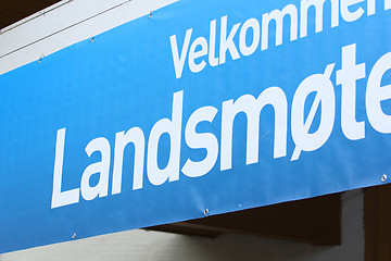 Image showing Landsmøte