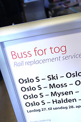 Image showing Rail Replacement Service