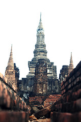 Image showing Wat Maha That in the Historical Park of Sukhothai