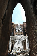 Image showing Statue of a deity in the Historical Park of Sukhothai