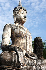 Image showing Statue of a deity in the Historical Park of Sukhothai