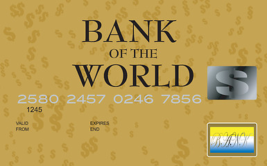 Image showing dollar credit card