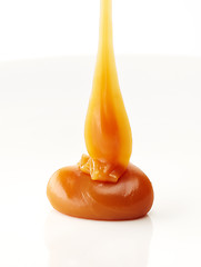 Image showing sweet caramel sauce