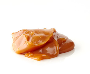 Image showing sweet caramel sauce