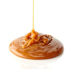 Image showing sweet caramel sauce