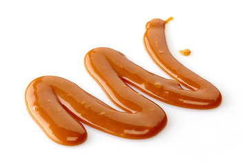 Image showing sweet caramel sauce