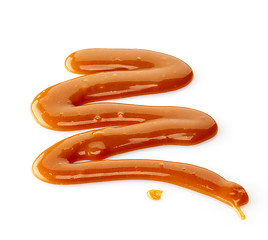 Image showing sweet caramel sauce