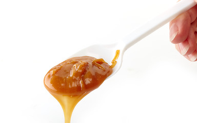 Image showing sweet caramel sauce