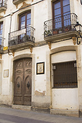 Image showing The picturesque town of Tossa de Mar.