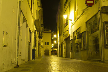 Image showing - Night streets gorodaTossa De Mar