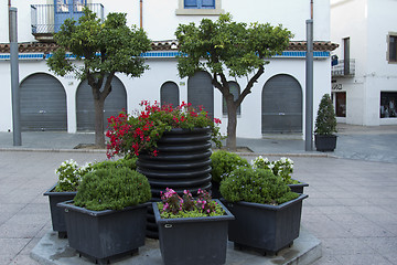 Image showing The picturesque town of Tossa de Mar