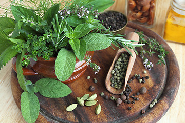 Image showing Herbs and spices