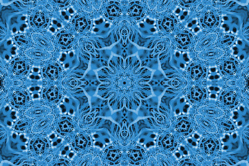 Image showing Abstract blue background