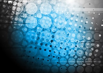 Image showing Abstract tech grunge background