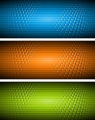 Image showing Bright vector banners