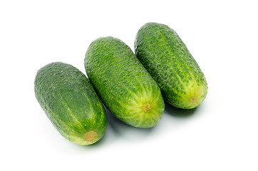 Image showing Cucumbers