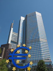 Image showing European Central Bank in Frankfurt