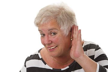 Image showing Hardness of hearing
