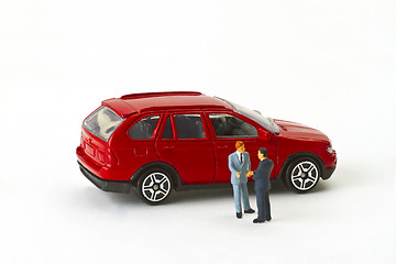 Image showing Car buying