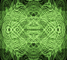 Image showing fractal green