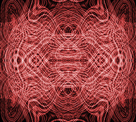 Image showing fractal red