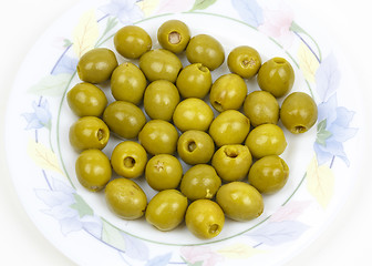 Image showing olives stuffed with anchovies