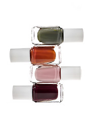 Image showing Nail polish bottles