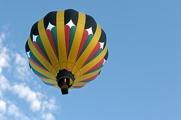 Image showing hot air balloon in flight