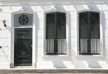 Image showing House with shutters