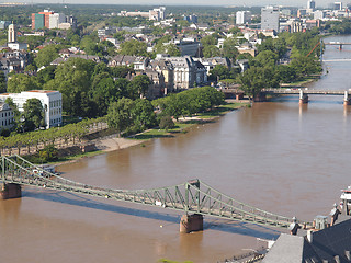 Image showing Aerial view of Frankfurt